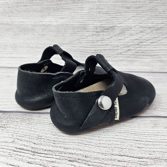 PIPER FINN GIRLS BLACK - T-STRAP MARY JANE - SOFT SOLE Size 3 - Picture 5 of 11
